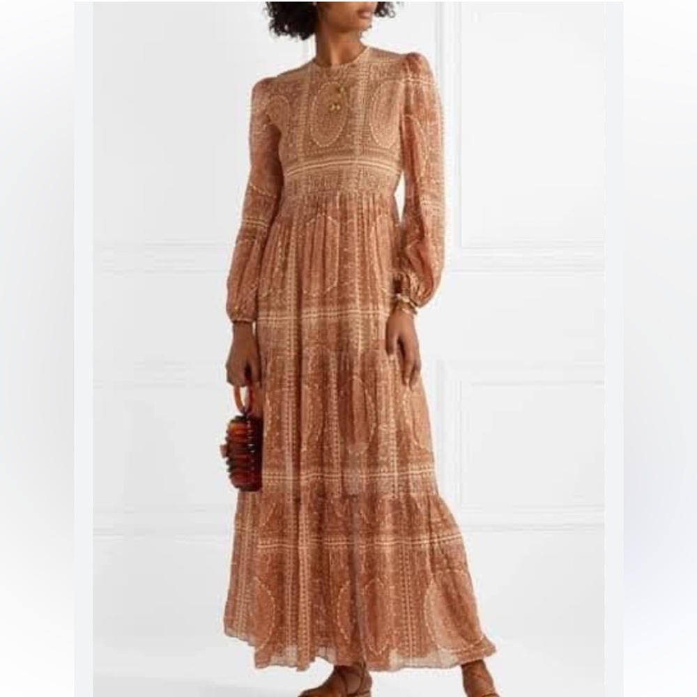 NWOT Zimmermann Long Sleeve Dress